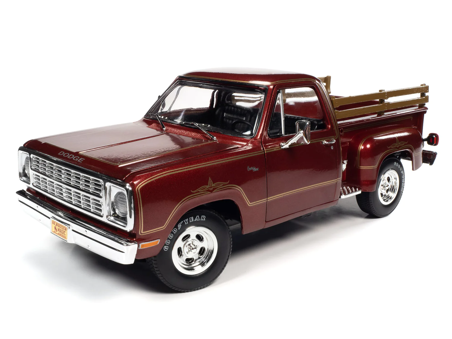 Dodge D100 1979 Stepside Warlock II Auto World 1:18