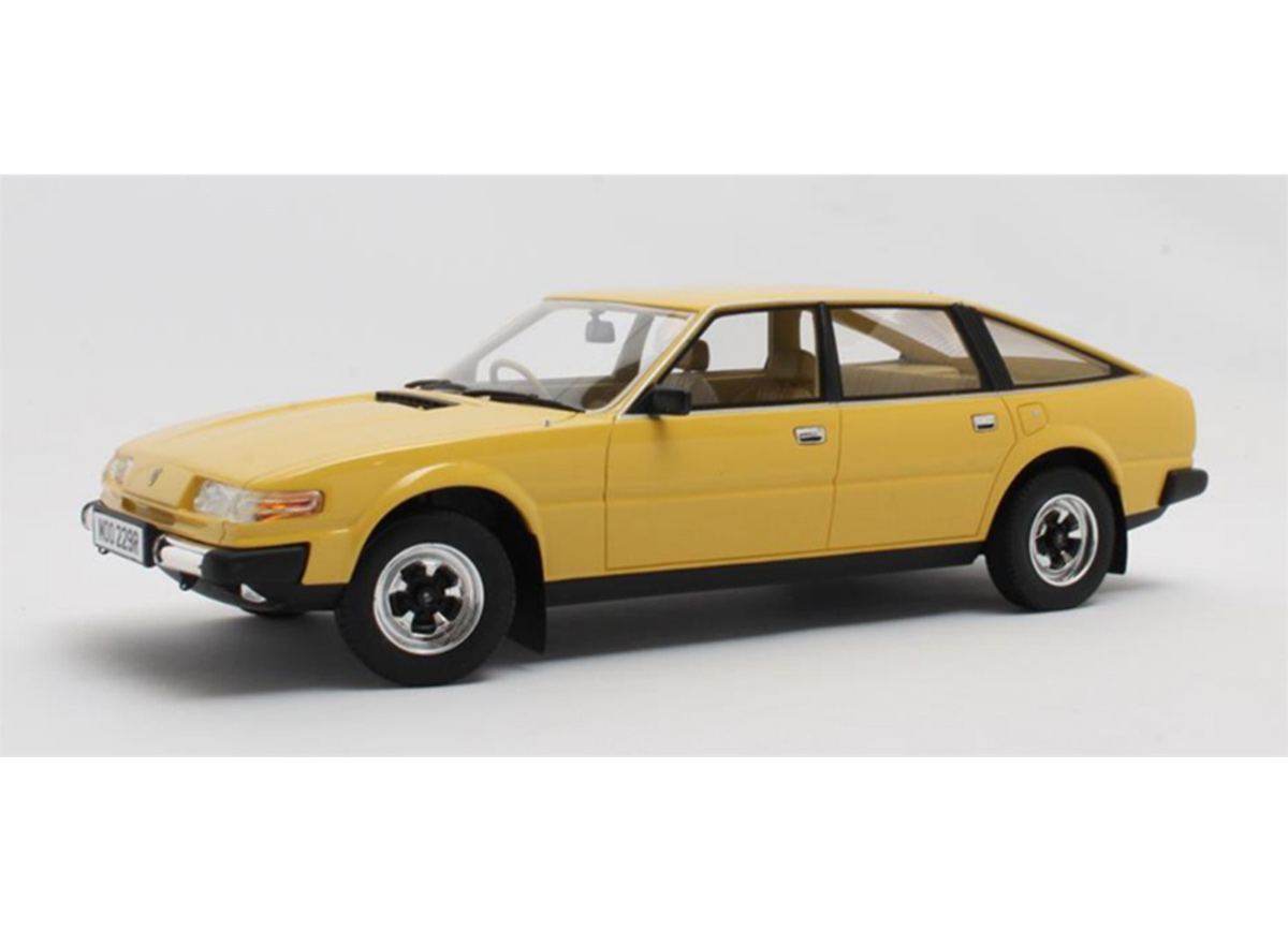 Rover 3500 SD1 series 1 - Barley yellow Cult Scale Models 1:18 Resinemodell (Türen, Motorhaube... nicht zu öffnen!)