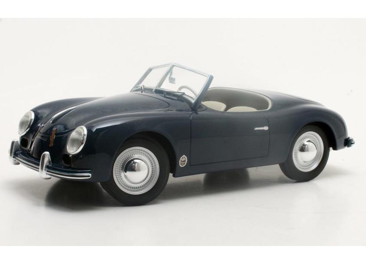 Porsche 356 America Roadster blue 1952 Cult Scale Models 1:18 Resinemodell (Türen, Motorhaube... nicht zu öffnen!)
