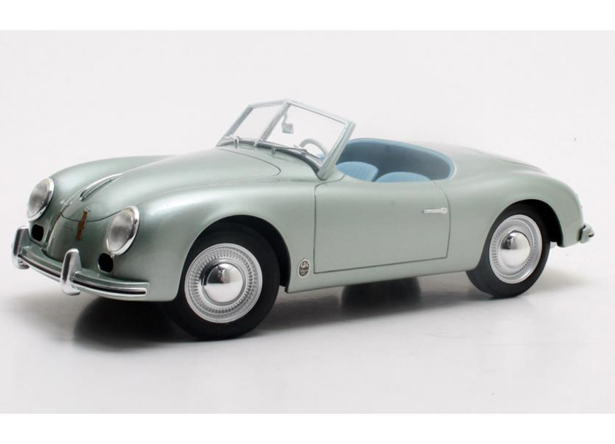 Porsche 356 America Roadster light green metallic 1952 Cult Scale Models 1:18 Resinemodell (Türen, Motorhaube... nicht zu öffnen!)
