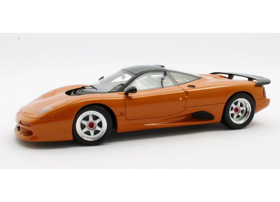 Modellauto Jaguar Xj R 1990 Orange Metallic Cult Scale