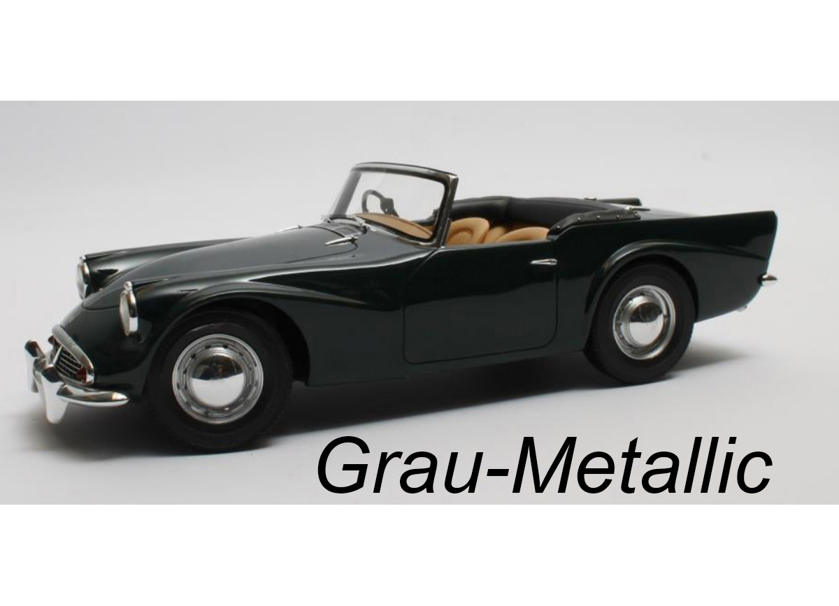 Daimler SP250 Dart grey metallic 1959-1964 Cult Scale Models 1:18 Resinemodell (Türen, Motorhaube... nicht zu öffnen!)