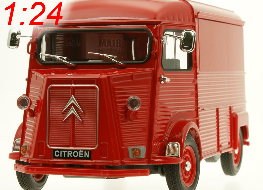 Citroen Type H rot Welly 1:24