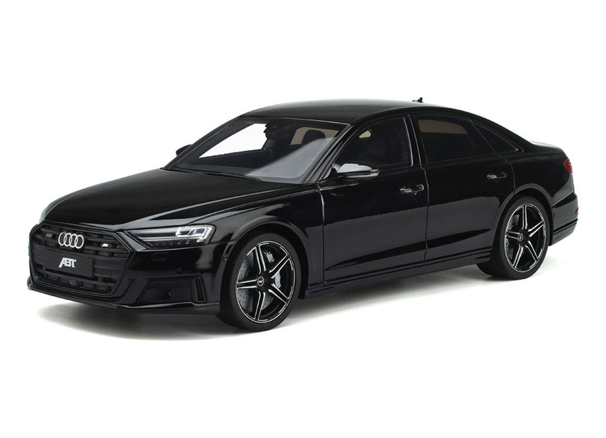 ABT S8 Night black GT Spirit 1:18 Resinemodell (Türen, Motorhaube... nicht zu öffnen!)