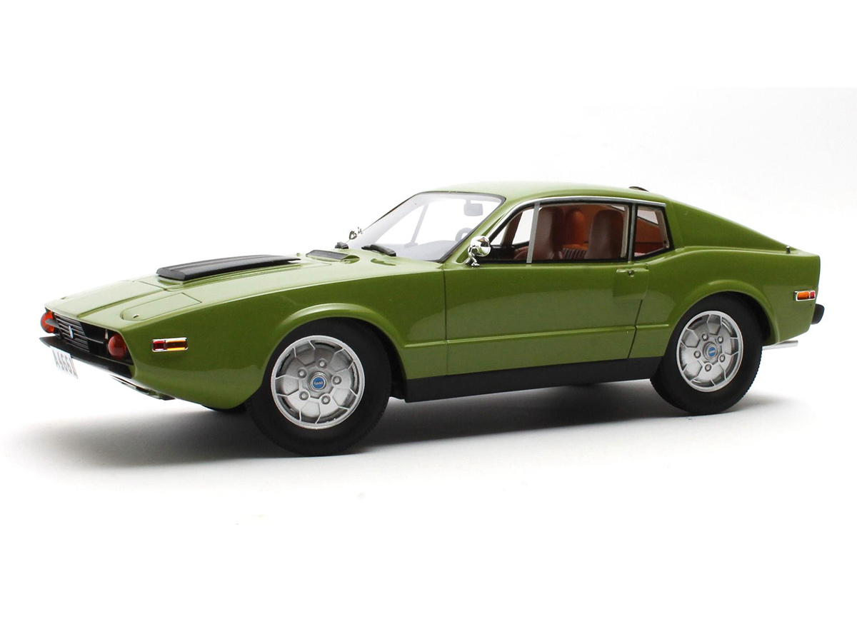 SAAB Sonnet III (1972) - green Cult Scale Models 1:18 Resinemodell (Türen, Motorhaube... nicht zu öffnen!)