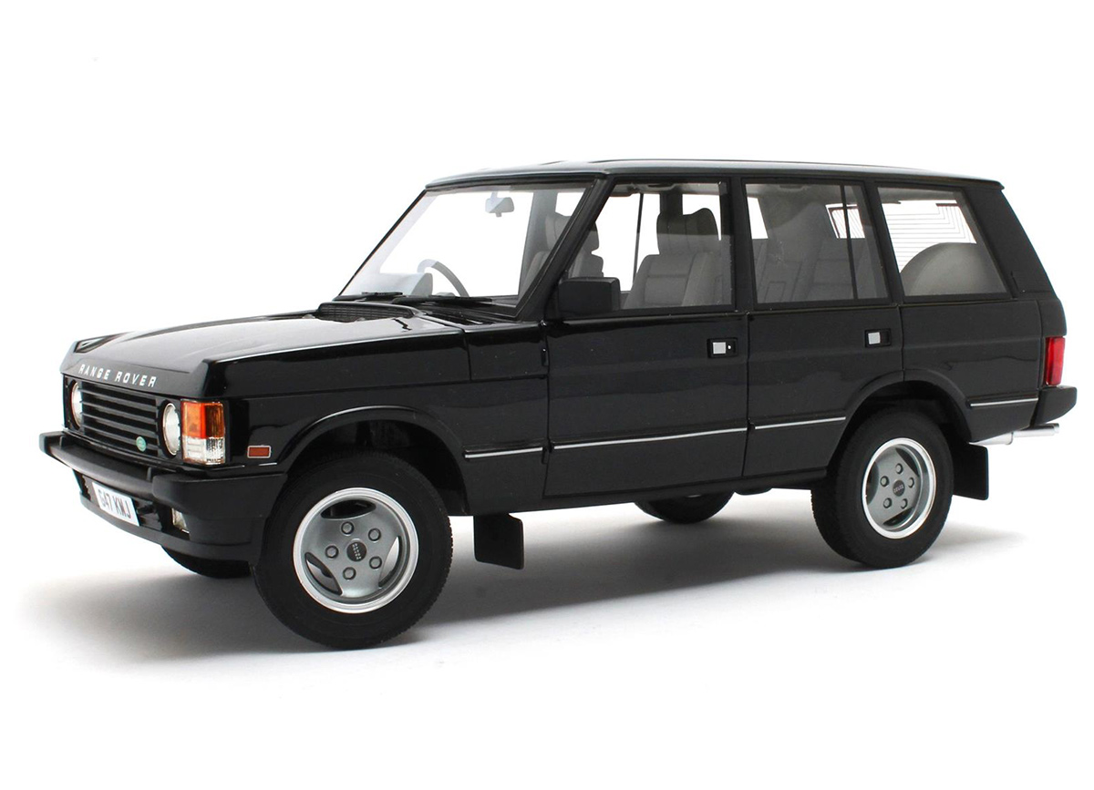 Range Rover Classic Vogue (1986) - Beluga black Cult Scale Models 1:18 Resinemodell (Türen, Motorhaube... nicht zu öffnen!)