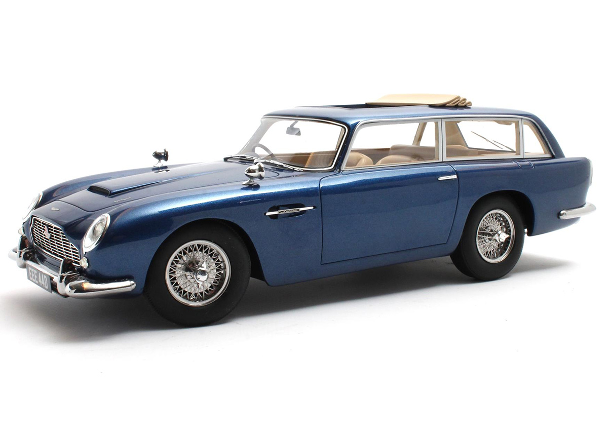 Aston Martin SB Harold Radford blue metallic 1964 Cult Scale Models 1:18 Resinemodell (Türen, Motorhaube... nicht zu öffnen!)
