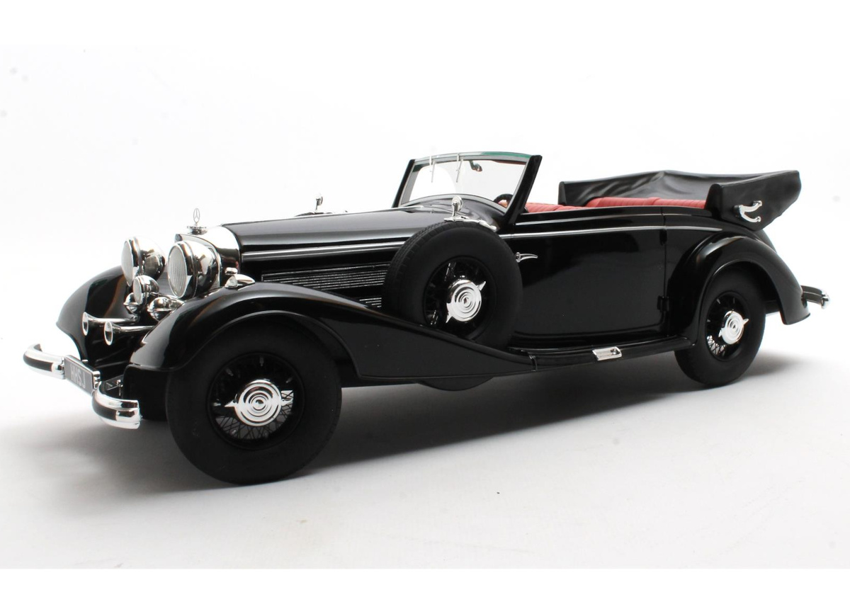 104-052 Cult 1/18 メルセデスベンツ 540 Cabriolet Modelcar Mercedes-Benz 540K Cabriolet B black `36-`38 Cult Scale