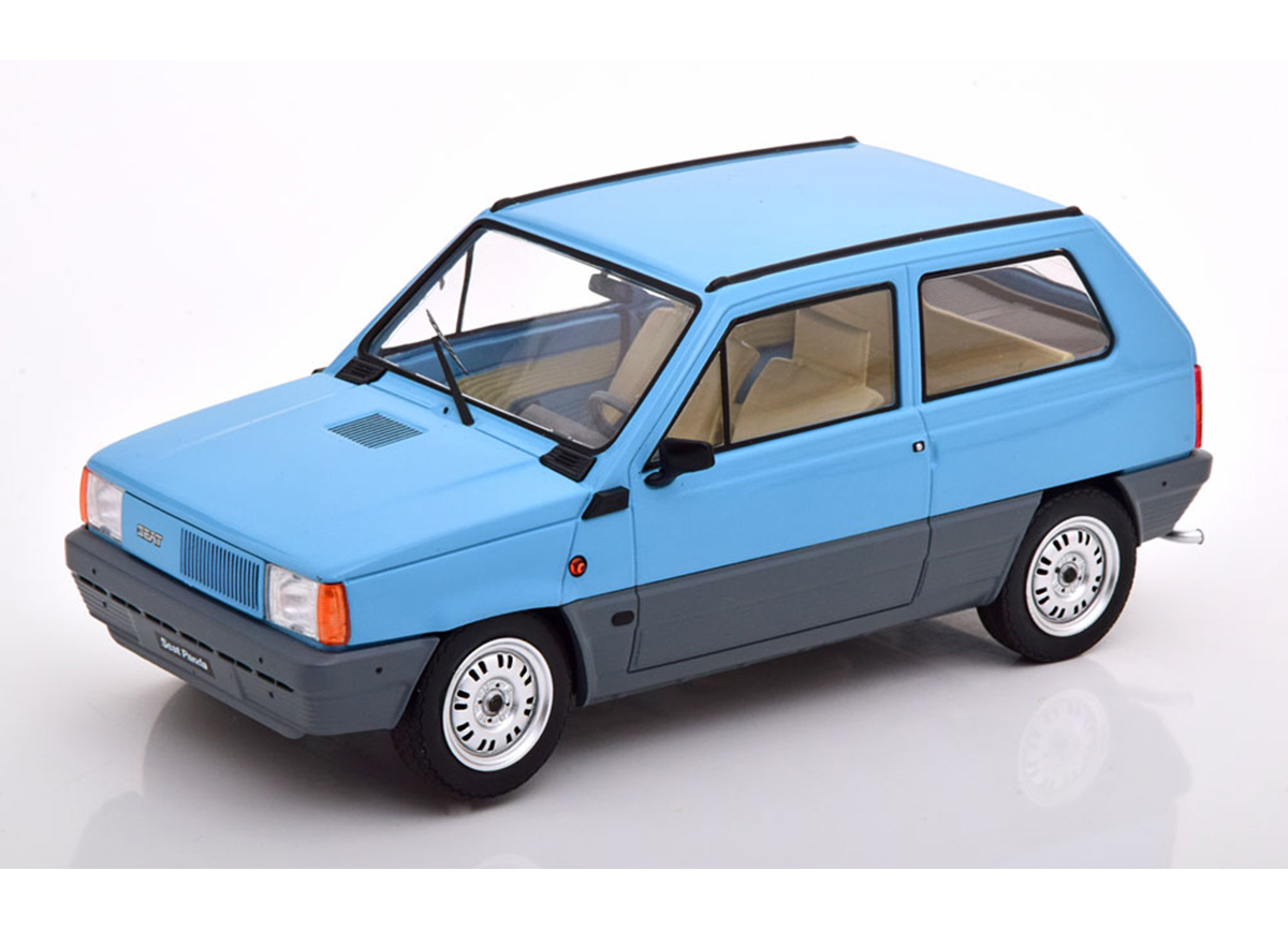 Seat Panda 35 MK1 1980 hellblau KK-Scale 1:18 Metallmodell (Türen, Motorhaube... nicht zu öffnen!)