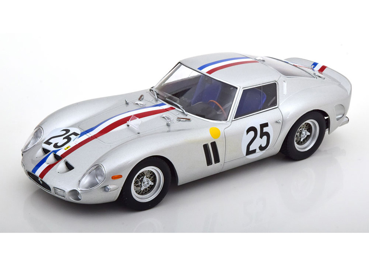 Ferrari 250 GTO #25 Le Mans 1963 KK-Scale 1:18 Metallmodell (Türen, Motorhaube... nicht zu öffnen!)
