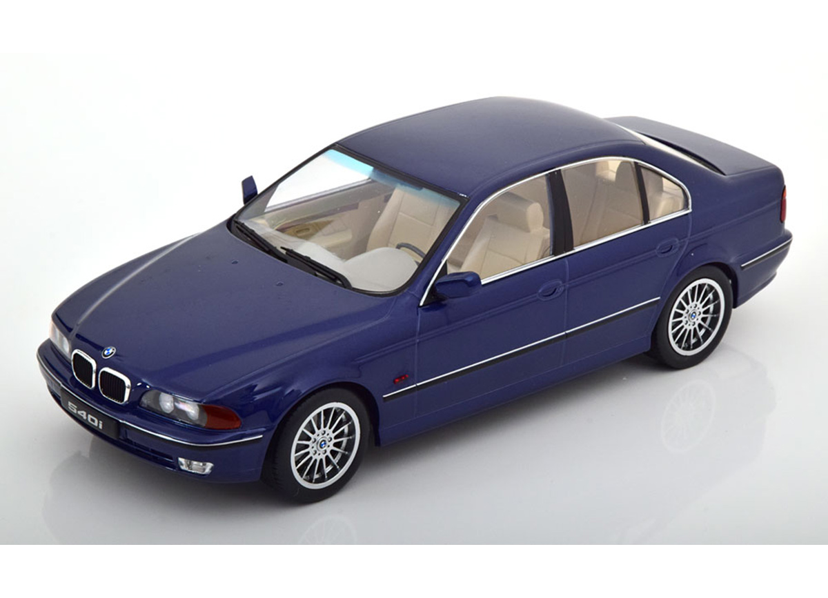 Modellauto BMW 540i E39 Limousine 1995 blaumetallic KK-Scale 1:18  Metallmodell (Türen, Motorhaube nicht zu öffnen!) bei