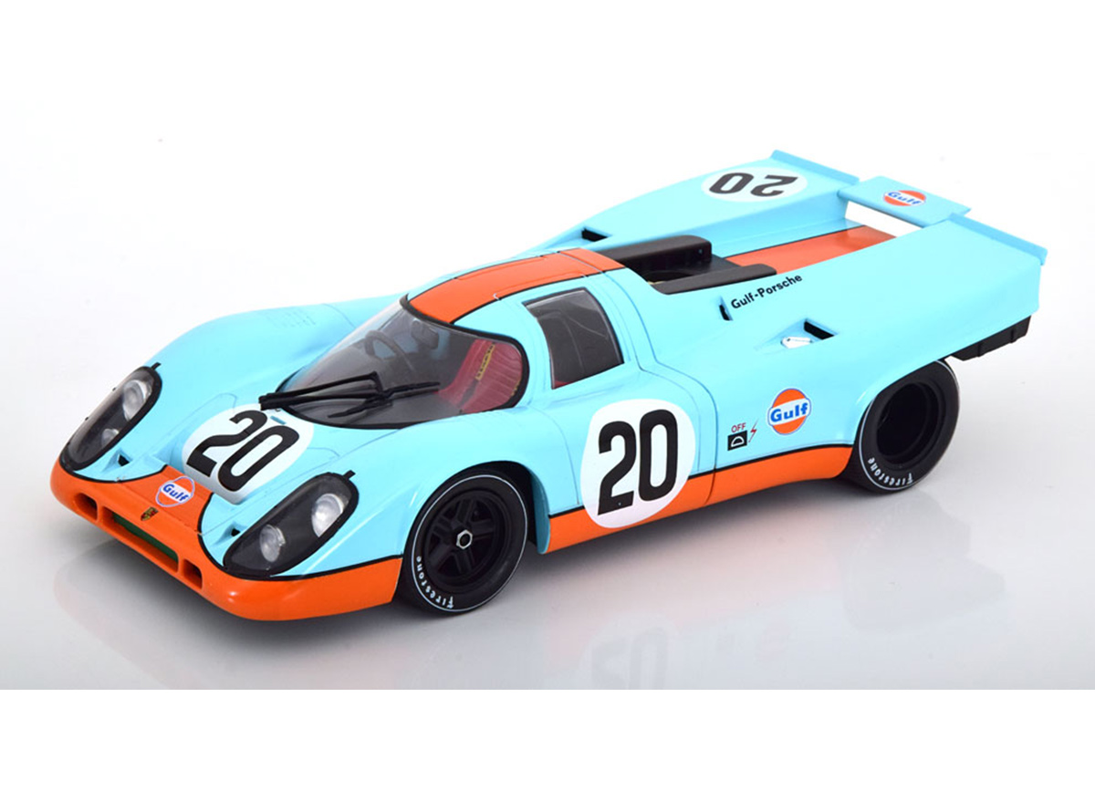 Porsche 917K #20 24h Le Mans 1970 KK-Scale 1:18 Metallmodell (Türen, Motorhaube... nicht zu öffnen!)