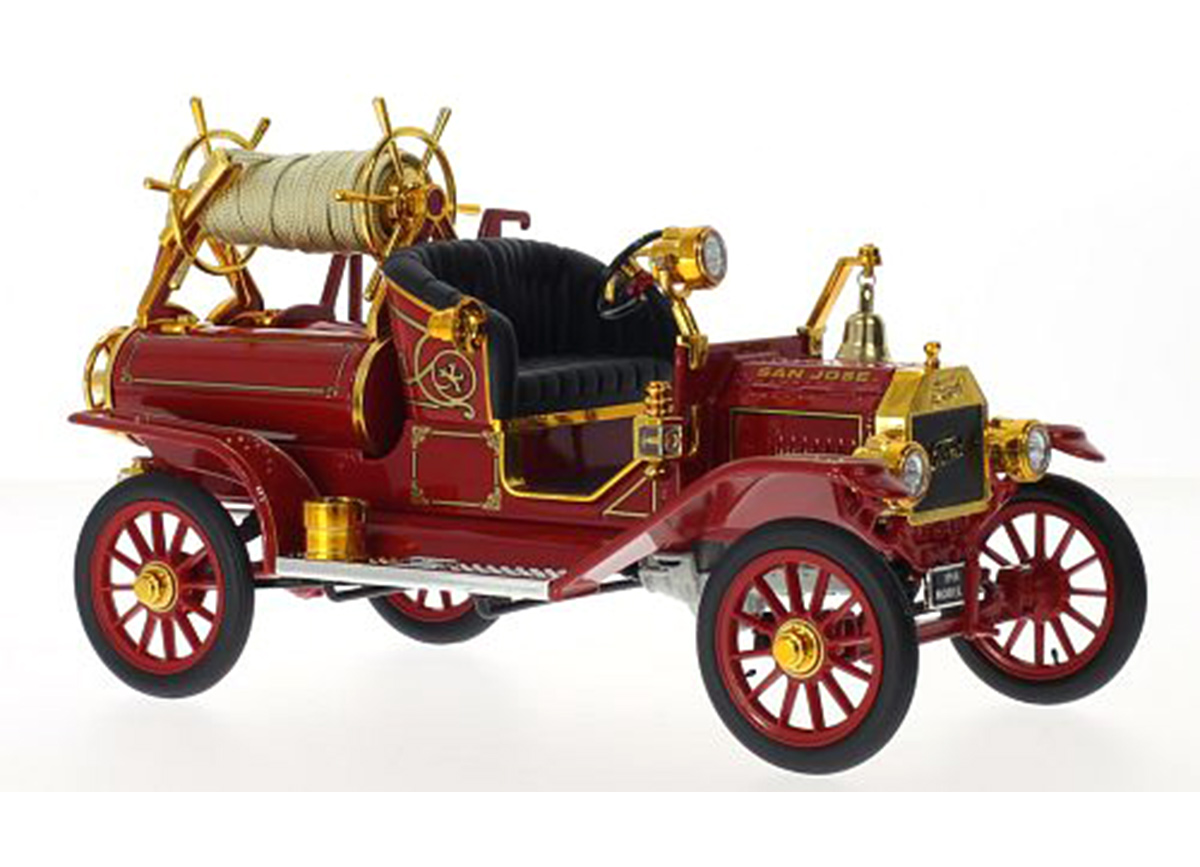 Ford Model T, San Jose Fire Dept., inklusive Zubehör, 1914 Road Signature 1:18