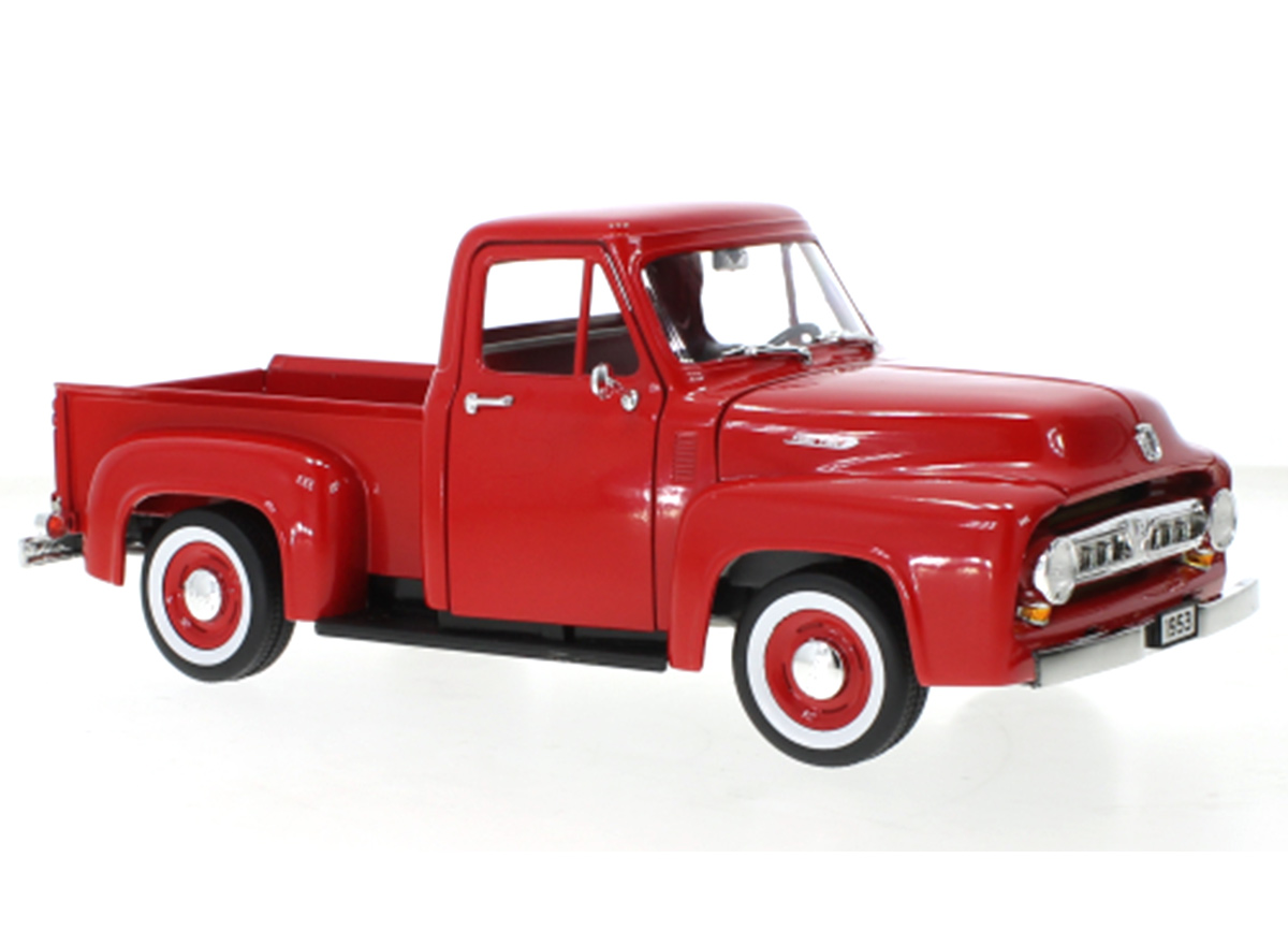 Ford F-100 Pick Up, rot, 1953 Road Signature 1:18