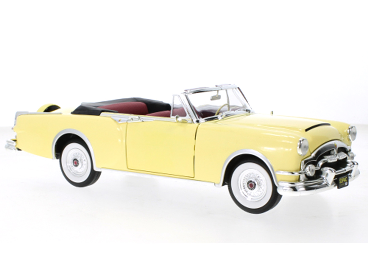 Packard Carribean gelb 1953 Road Signature 1:18