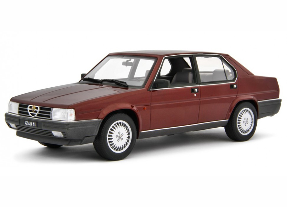 ALFA ROMEO ALFA 90 2.5 INIEZIONE QUADRIFOGLIO ORO 1985 Opale Met. Laudoracing 1:18 Resinemodell (Türen, Motorhaube... nicht zu öffnen!)
