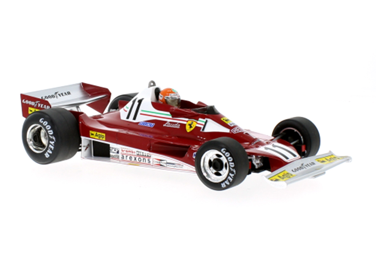 Ferrari 312 T2B, No.11, Scuderia Ferrari SpA SEFAC, Formel 1, GP Monaco, 1977 N.Lauda MCG 1:18 Metallmodell