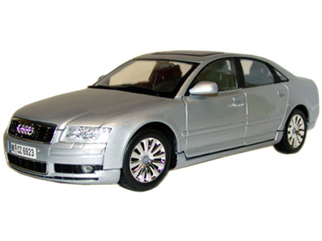 Audi A8 2004 silber MotorMax 1:18