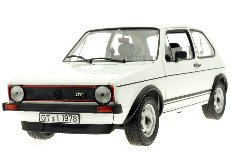 VW Golf GTI weiß 1977 Norev 1:18