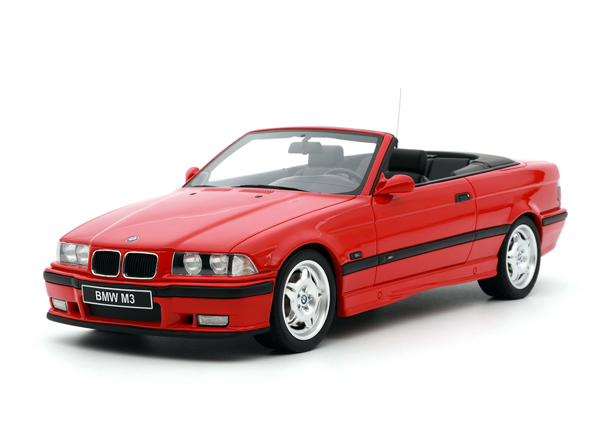 Modellauto BMW 3er (E36) Touring, rot, 1995 MCG 1:18 Metallmodell, Türen  und Hauben nicht zu öffnen bei
