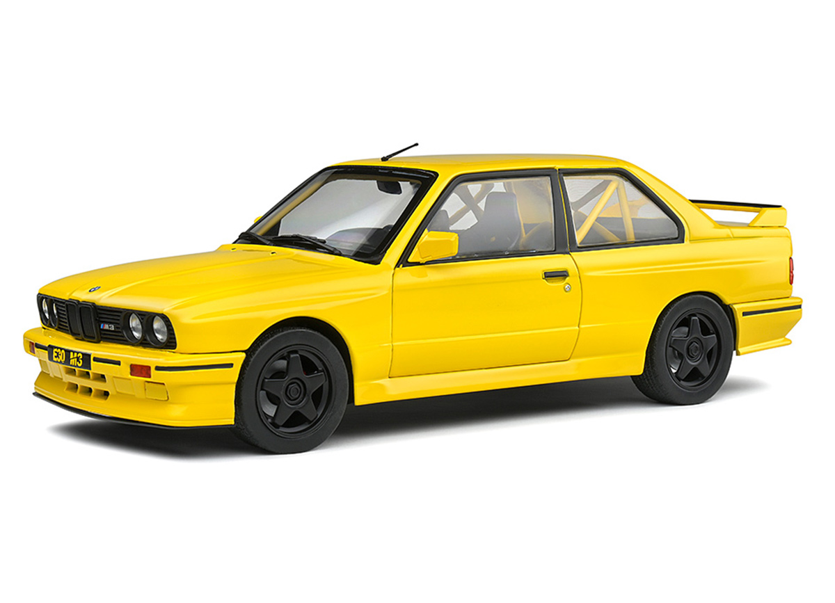 BMW E30 M3 gelb Street Fighter S1801513 Solido 1:18 Metallmodell