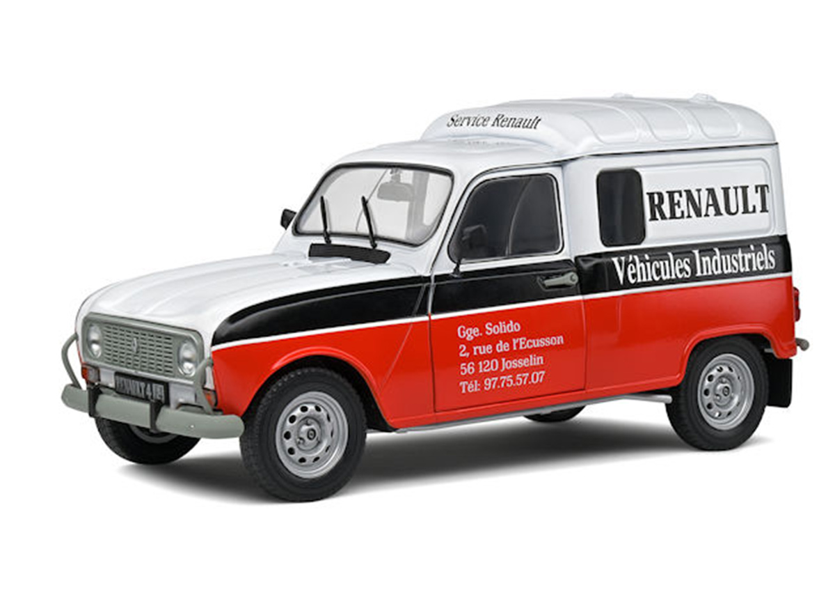Renault 4LF4 - Renault Service 1988 S1802206 Solido 1:18 Metallmodell