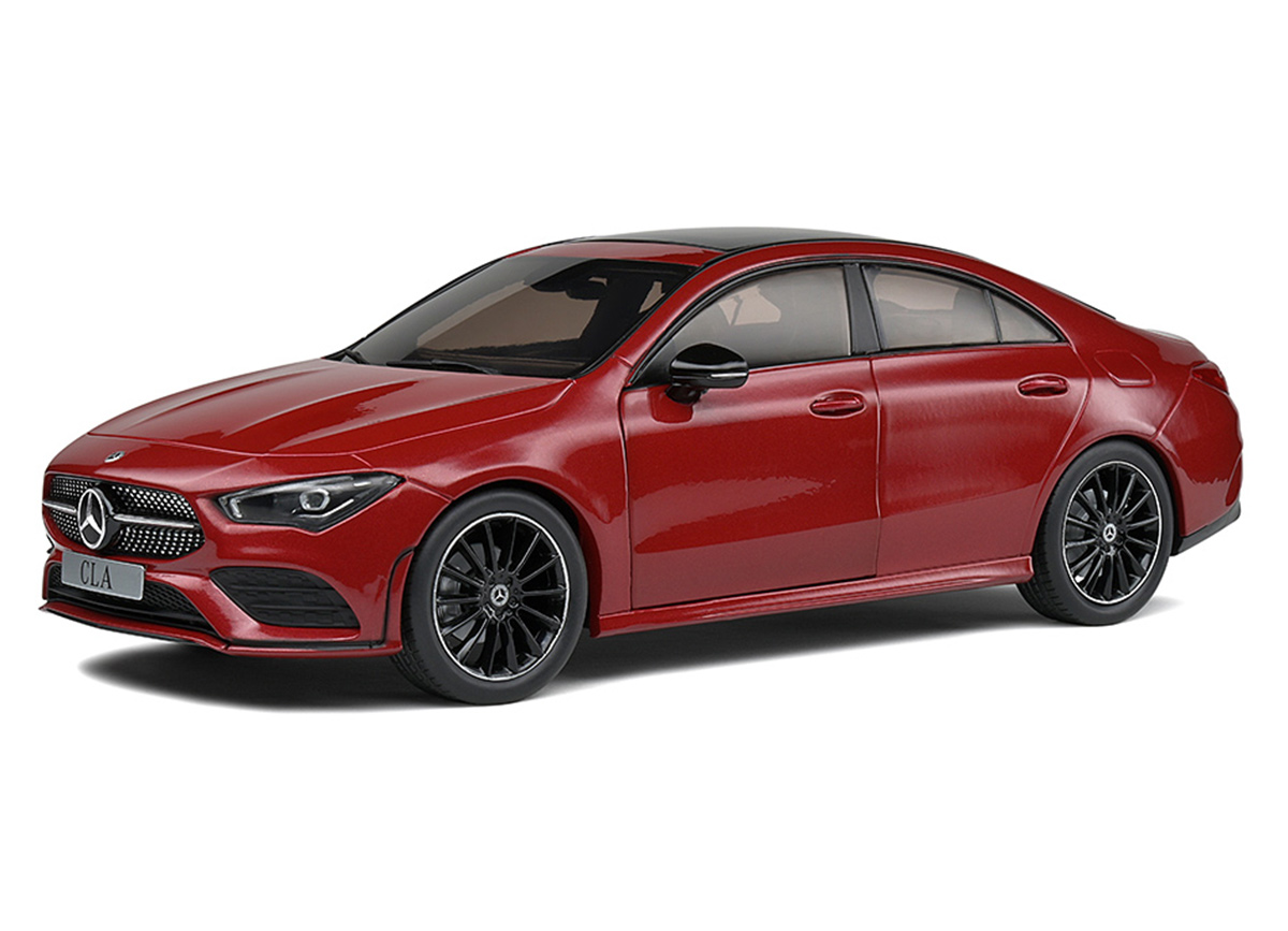 Mercedes CLA C118 Coupe AMG Line 2019 Patagonie Red S1803104 Solido 1:18 Metallmodell
