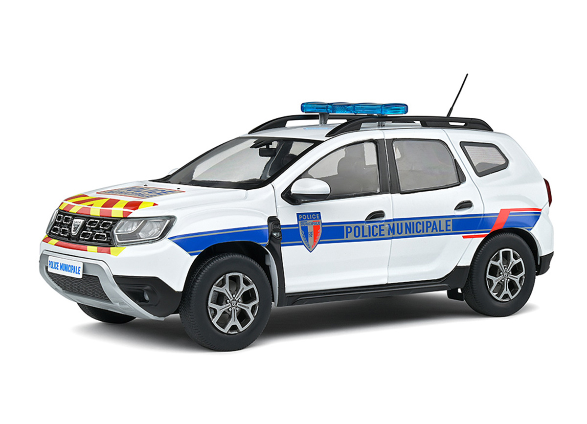 Dacia Duster PH.2  POLICE MUNICIPALE 2021 S1804606 Solido 1:18 Metallmodell