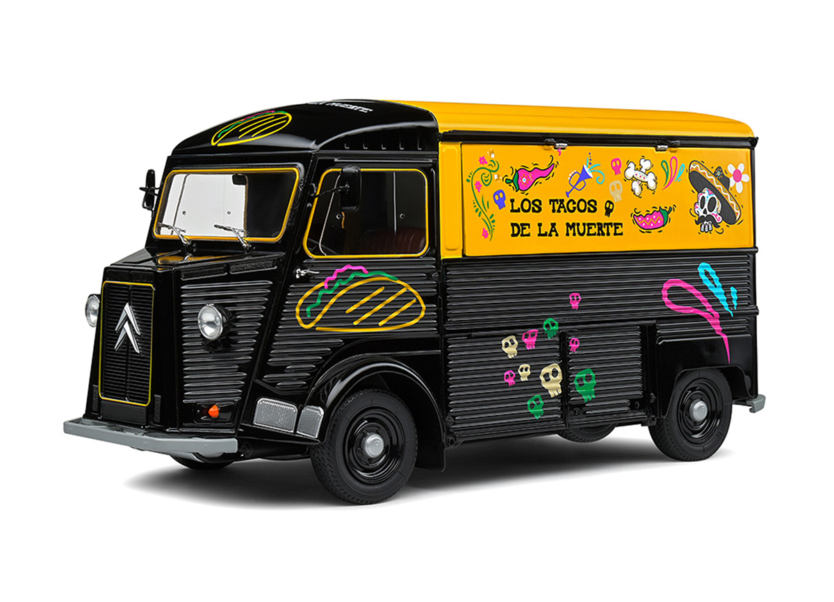 CITROËN TYPE HY – TACOS DE LA MUERTE 1969 S1804819 Solido 1:18 Metallmodell