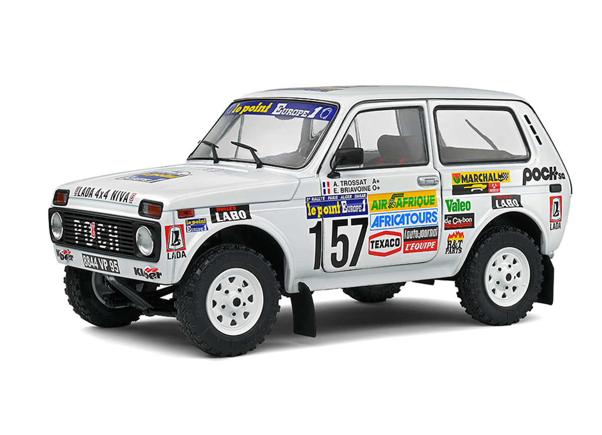 Lada Niva #157 weiß S1807303 Solido 1:18 Metallmodell