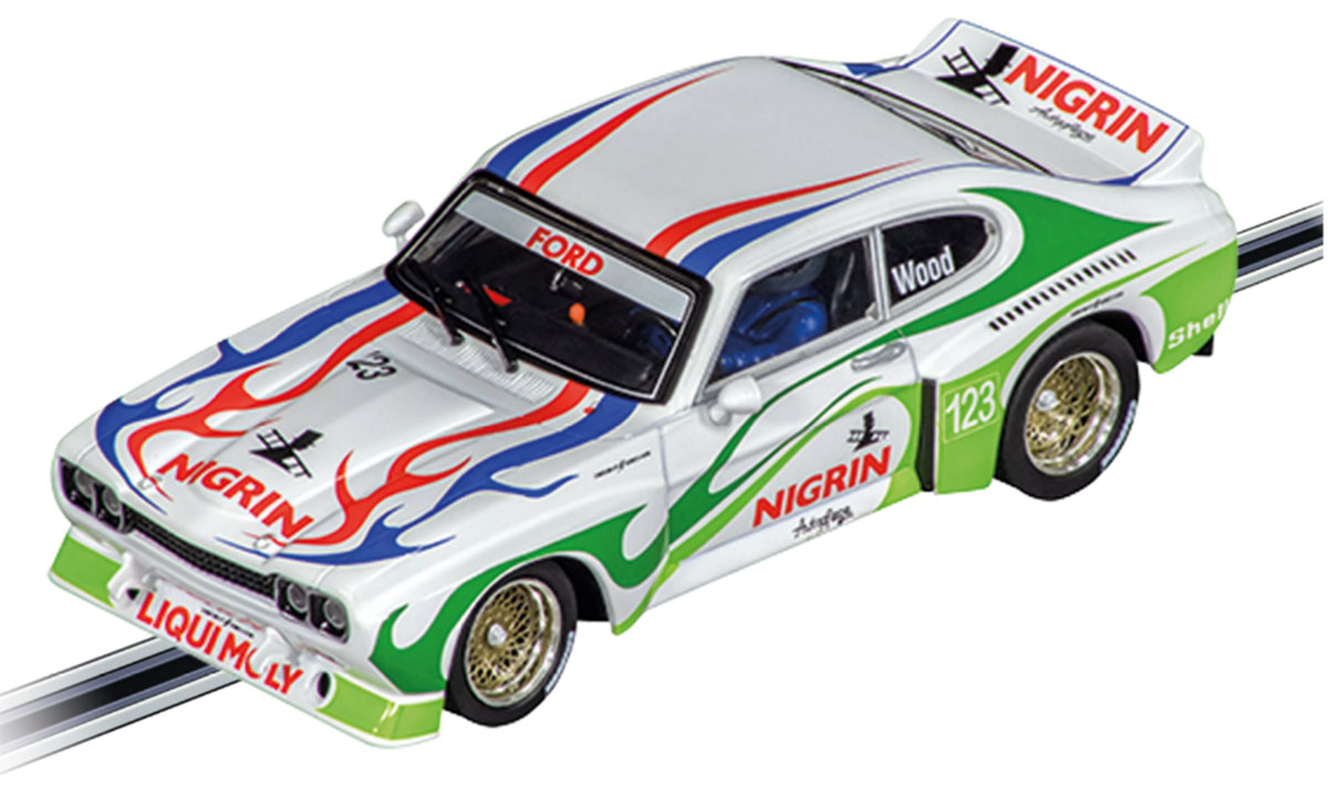 Ford Capri RS 3100 "R.Wood, No.123" Carrera Evolution 1:32