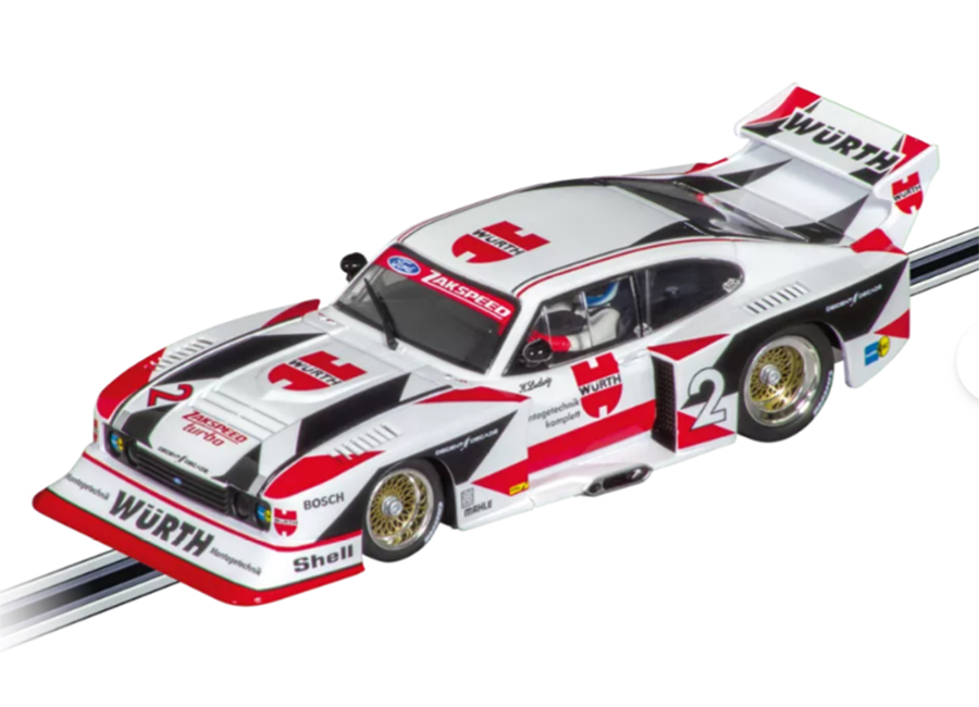 Ford Capri Zakspeed Turbo "Würth-Zakspeed-Team, No.2" Carrera Evolution 1:32