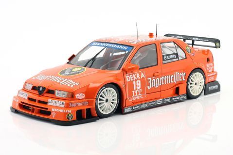 Alfa Romeo 155 V6 TI Jägermeister Michael Bartels #19 DTM / ITC 1995  WERK83 1:18