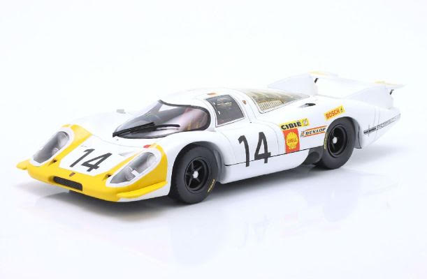 Porsche 917 LH 1969 Norev 1/18 – Version Plain Body Blanche, Prévente