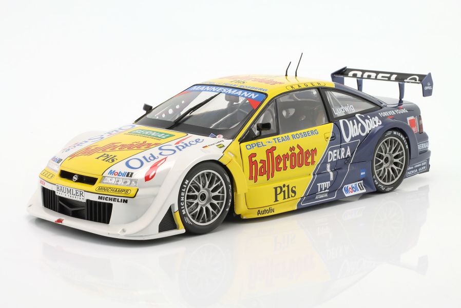 Opel Calibra V6 4x4 #1 DTM / ITC 1995 Klaus Ludwig Team Rosberg Winner Race 1+ 2 Hockenheim WERK83 1:18