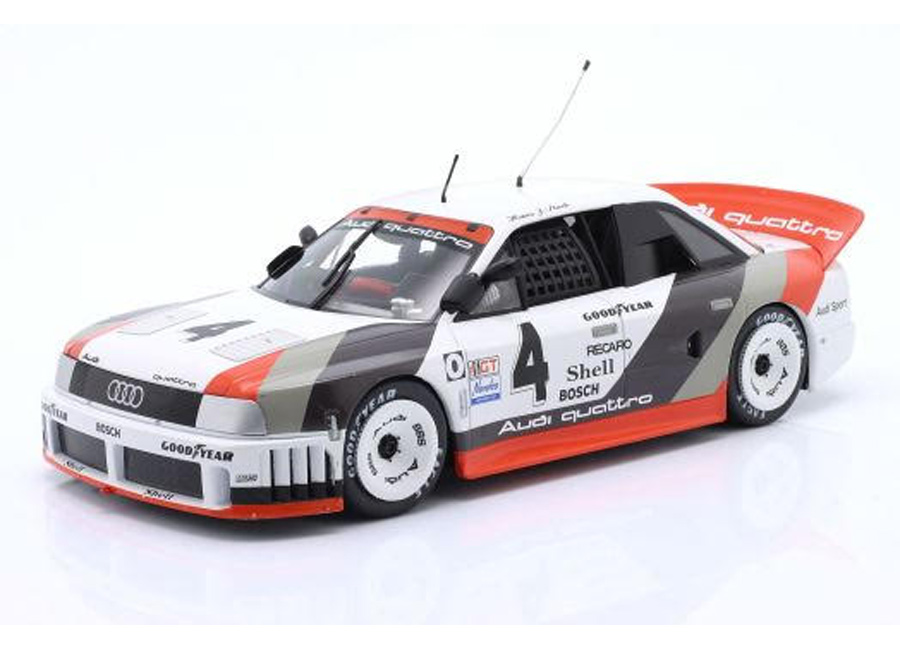 Audi 90 IMSA GTO #4 Sieger Watkins Glen IMSA 1989 Stuck, Röhrl WERK83 1:18 Türen zu öffnen!