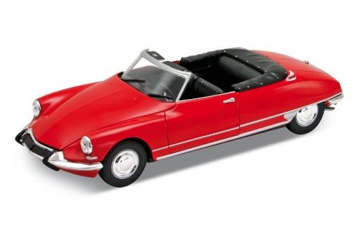 Citroen DS 19 Cabriolet rot offen Welly 1:24
