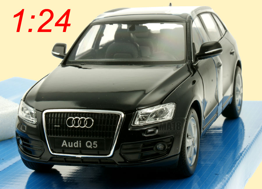 Audi Q5 schwarz Welly 1:24