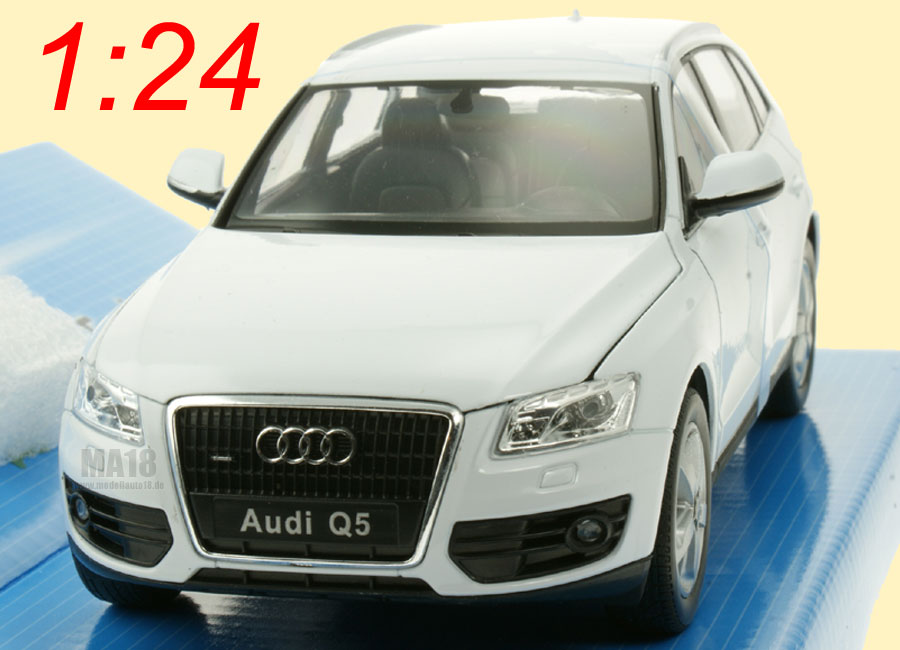 Audi Q5 weiss Welly 1:24