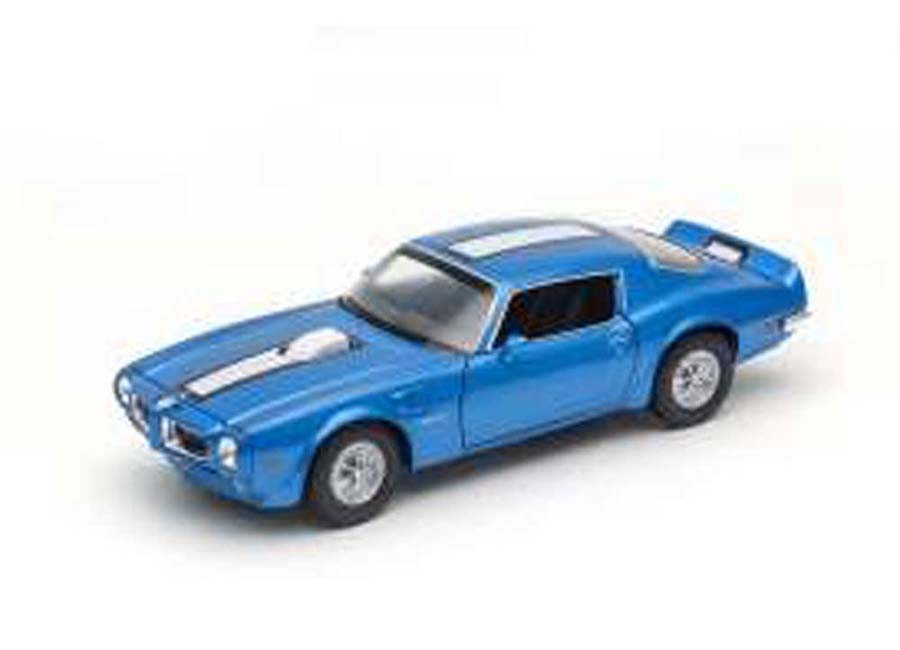 Pontiac Firebird Trans Am 1972 - blau mit weißen Streifen - Welly 1:24