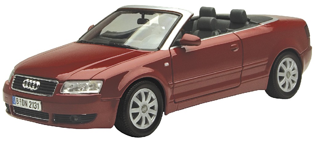 Audi A4 Cabrio Rot MotorMax 1:18