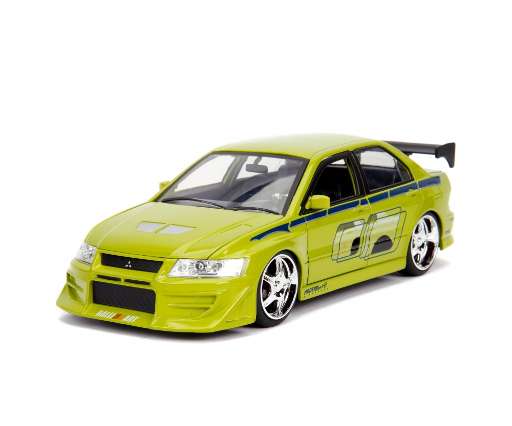 Fast & Furious Brian´s 2002 Mitsubishi Lancer Evolution VII Jada 1:24