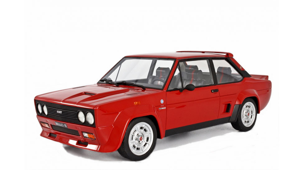FIAT 131 ABARTH STRADALE 1976 rot Laudoracing 1:18