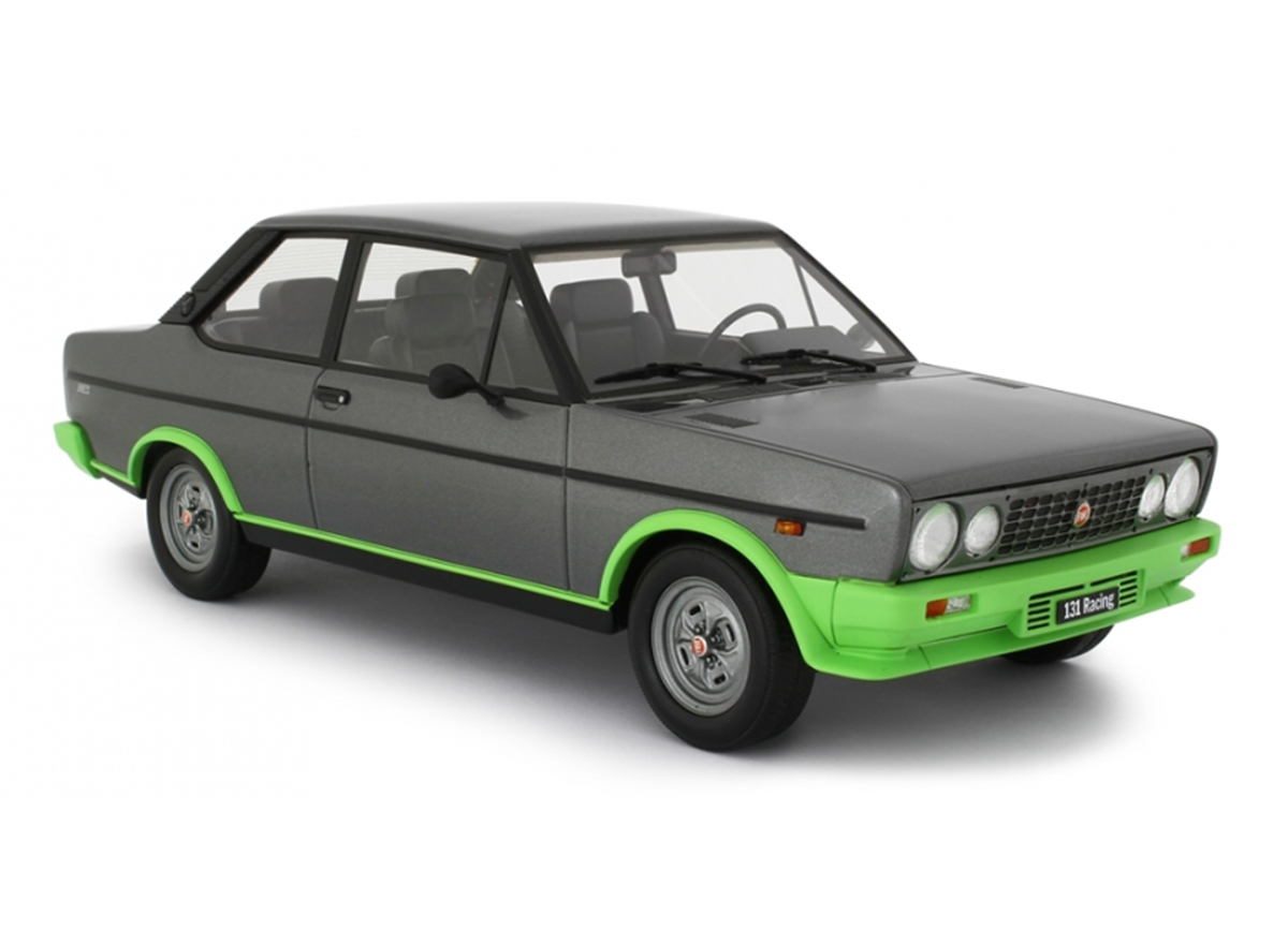 Fiat 131 Racing 2000 TC 1978 - Farbe : Grau Met. Laudoracing 1:18 Resinemodell (Türen, Motorhaube... nicht zu öffnen!)