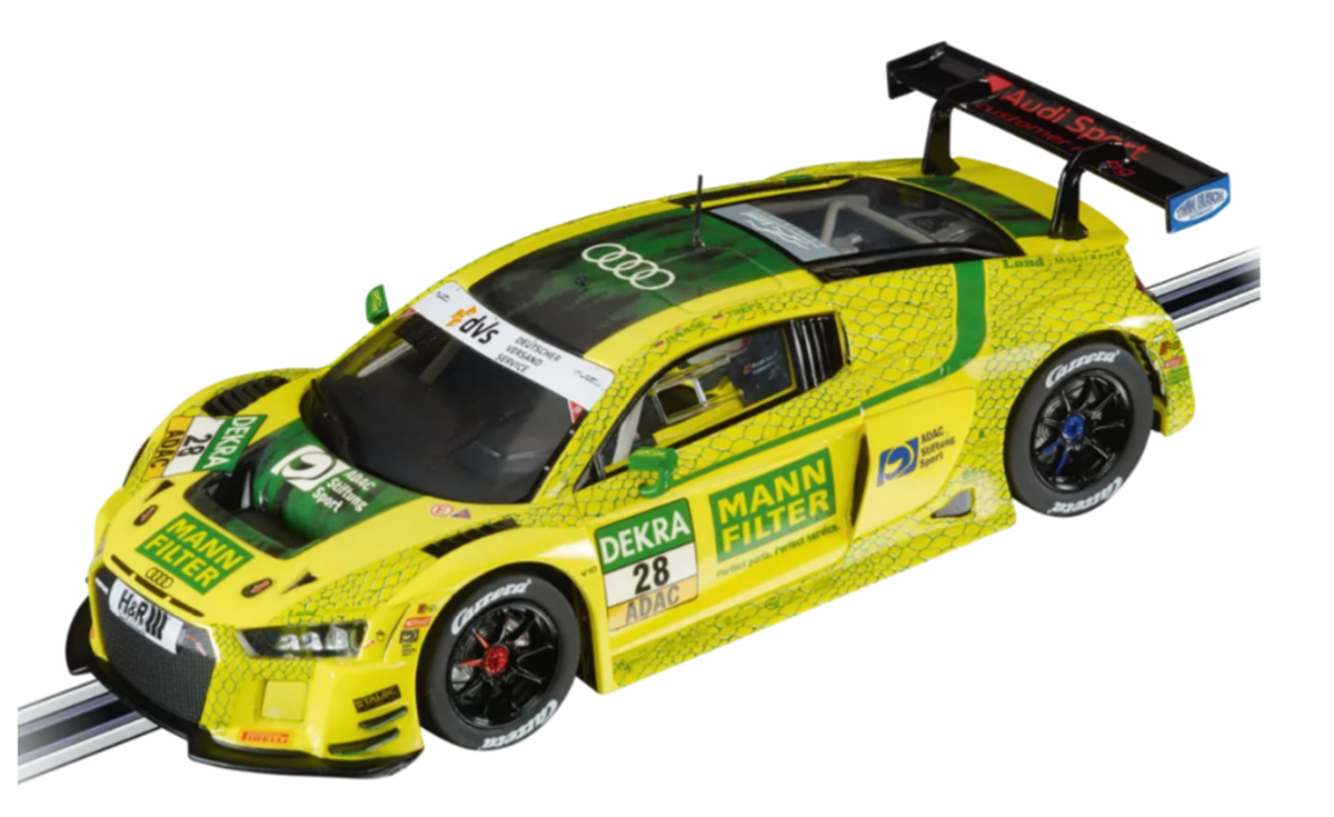 Audi R8 LMS GT3 "MANN-FILTER Land Motorsport, No.28" Carrera Evolution 1:32