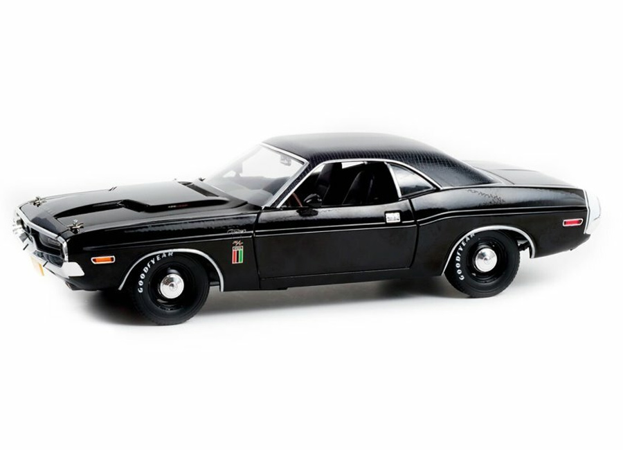 Dodge Challenger 1970 R/T 426 HEMI *The Black Ghost* Greenlight 1:18