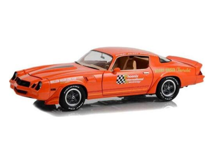 1980 Chevrolet Camaro Z/28 1979 Miller High Life 150 Official Pace Car Phoenix International Raceway,  Greenlight 1:18