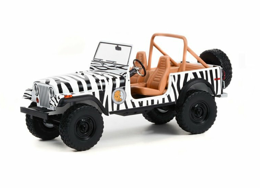 Jeep CJ-7 1976  Ace Ventura: When Nature Calls  Greenlight 1:18