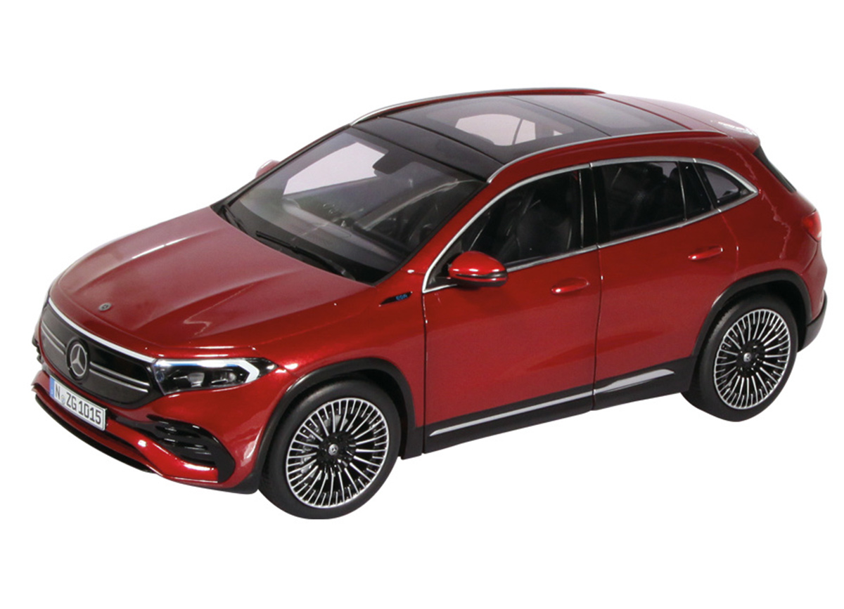 Mercedes-Benz EQA patagoniarot metalic NZG 1:18 Metallmodell