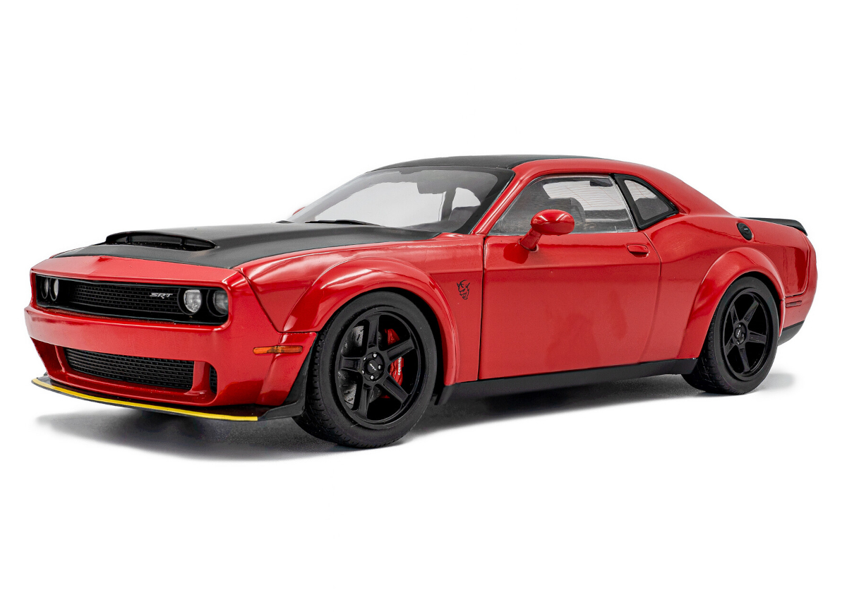 Dodge Challenger Demon – TOR RED – 2023 S1805718 Solido 1:18 Metallmodell